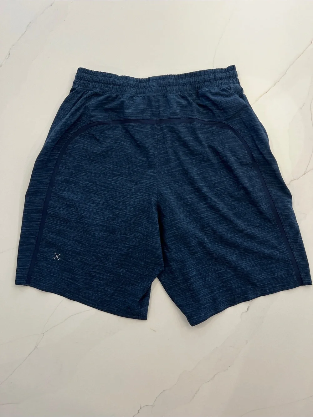 Lululemon Men's Elastic Waist Lined Performance Shorts, Medium - Picture 4 of 5
